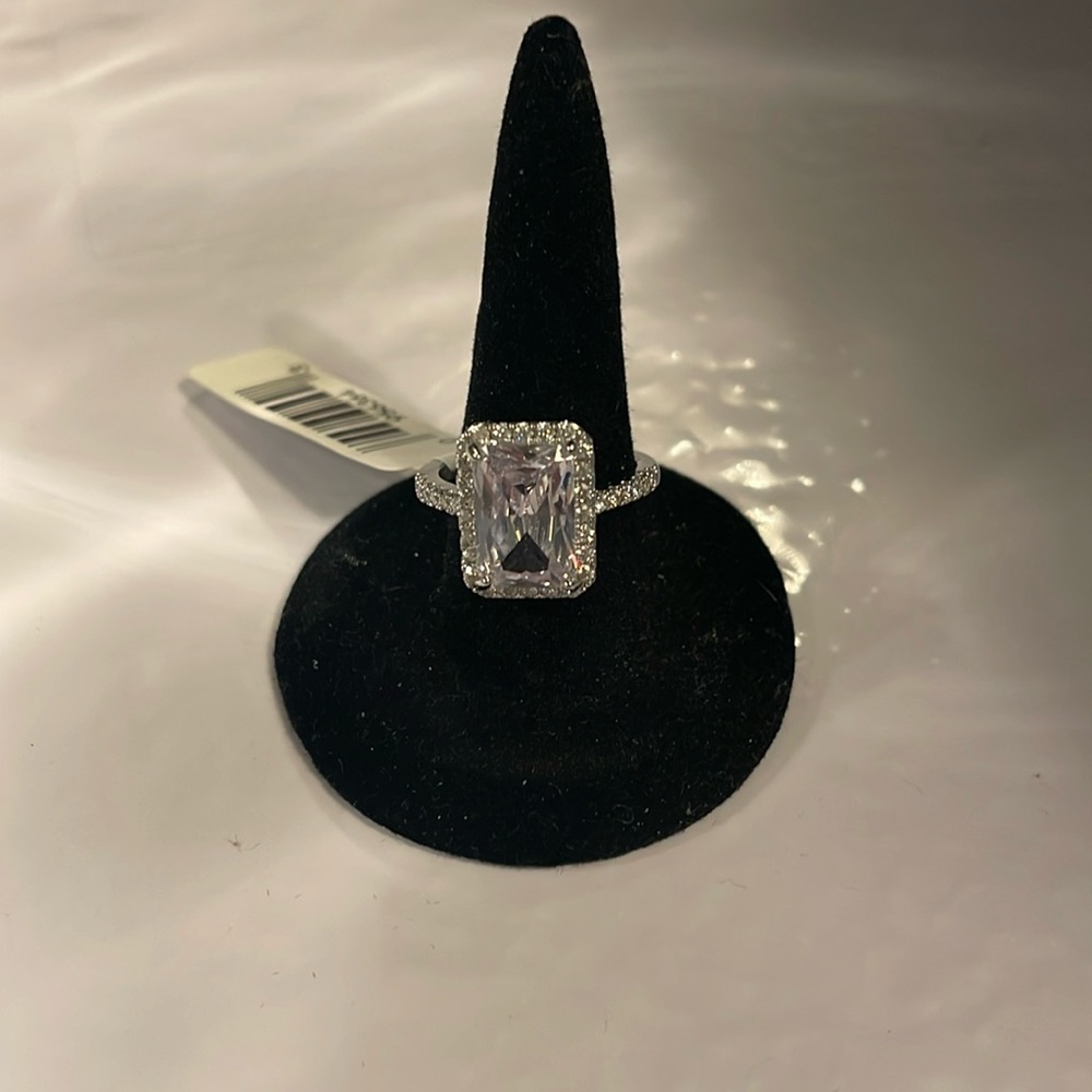 5.25ct Moissanite SS Ring